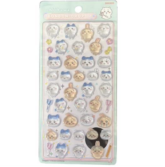 楽天市場】3匹 ちいかわ シール ちいかわ × ハチワレ × うさぎ