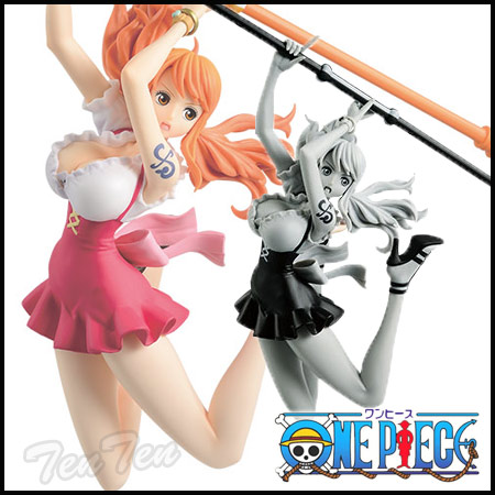 楽天市場】ワンピース フィギュア ナミ 通常・原型カラー 全2種セット
