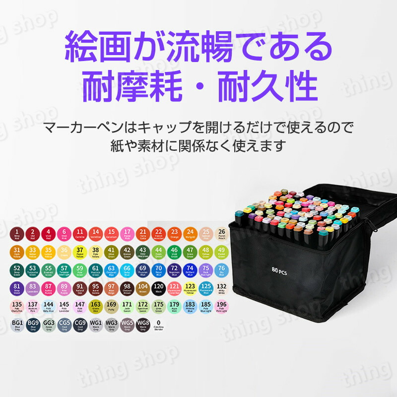 楽天市場】お買い物マラソン【P5倍】イラストマーカー マーカーペン