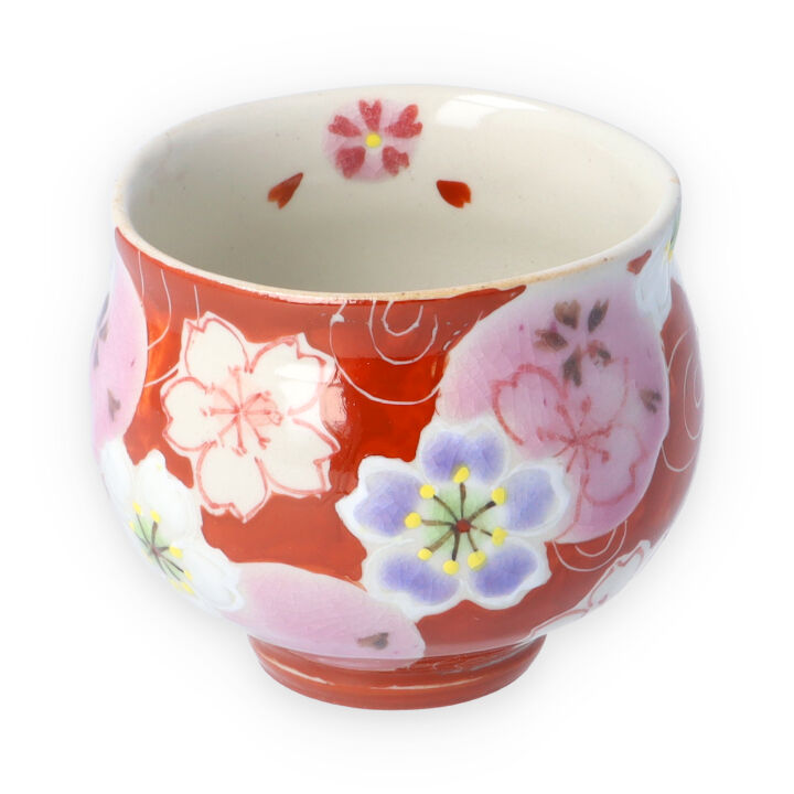 楽天市場】九谷焼 ぐい呑 夢宵桜 ピンク/虚空蔵窯＜送料無料 和食器 酒