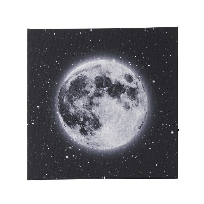 楽天市場】LEDキャンバスアート 月 : まるまる雑貨倉庫