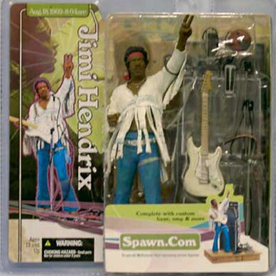 マクファーレン　ジミ・ヘンドリックスフィギュア ジミ・ヘンドリックス フィギュア - メルカリ