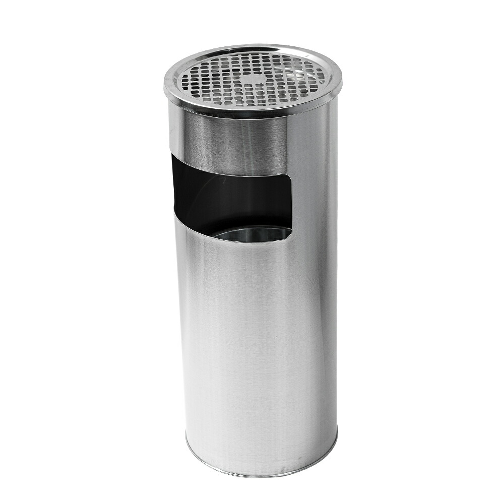 楽天市場】灰皿 スタンド 屋外 シルバーの通販