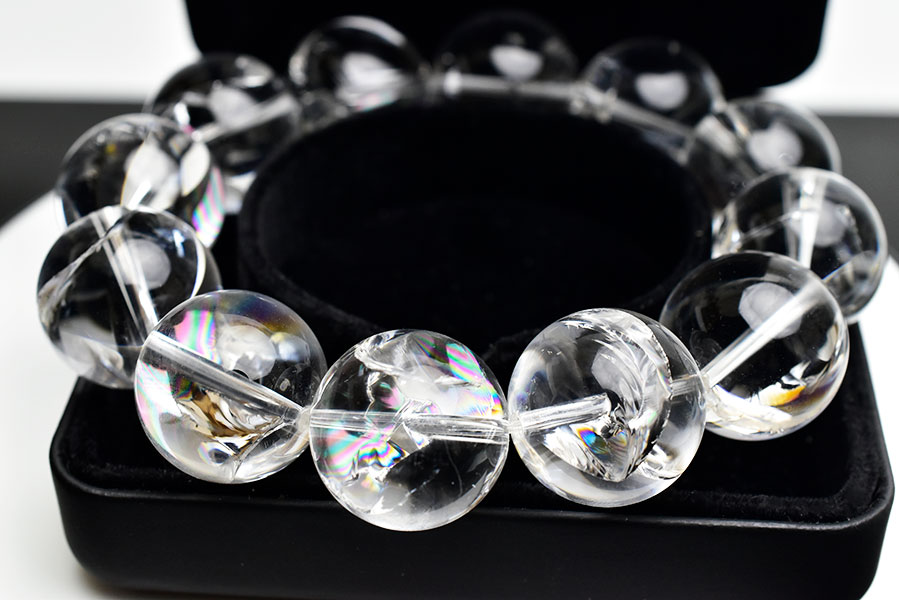 楽天市場】アイリスクォーツ AAAA 超大珠 ブレスレット ◇約20mm珠×12