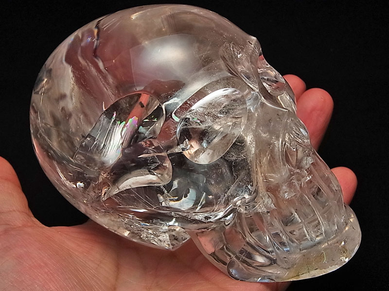 楽天市場】クリスタルスカル 水晶髑髏 ドクロ 【特大】【ブラジル産