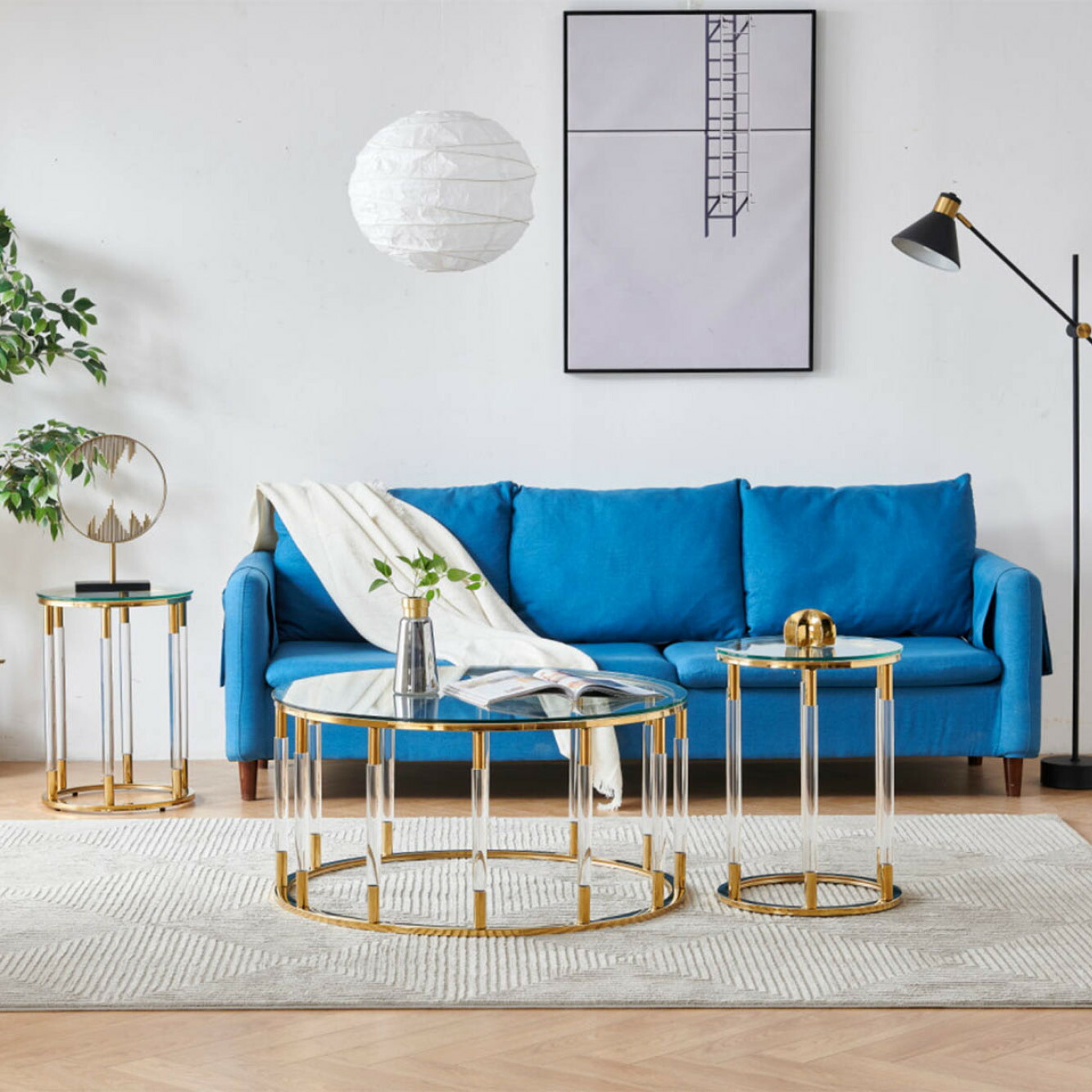 楽天市場】[ゴールド 大] VeroMan ローテーブル テーブル ラウンド