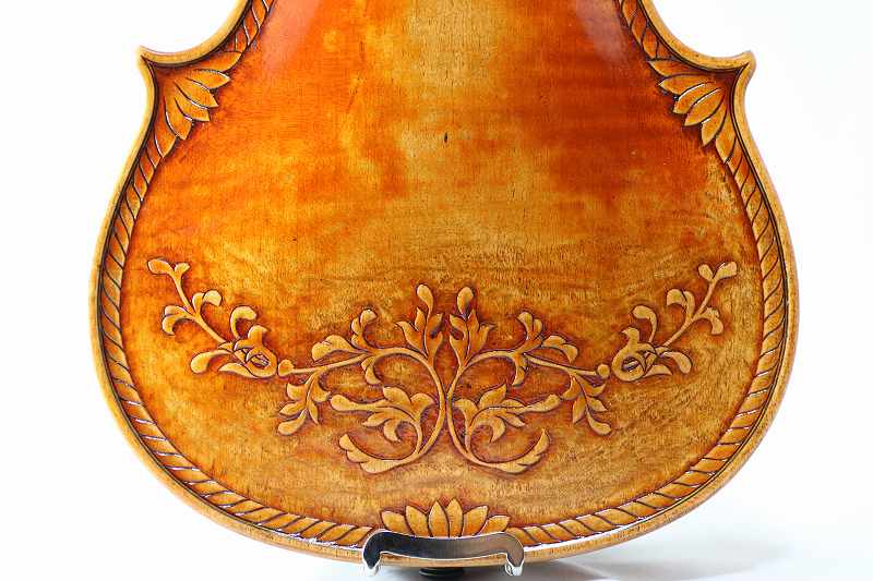 楽天市場】装飾バイオリン 4/4 ♪1枚裏板、オールド仕上げ