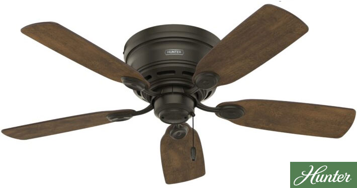 楽天市場】シーリングファン ハンター ロープロフィール4 Low Profile