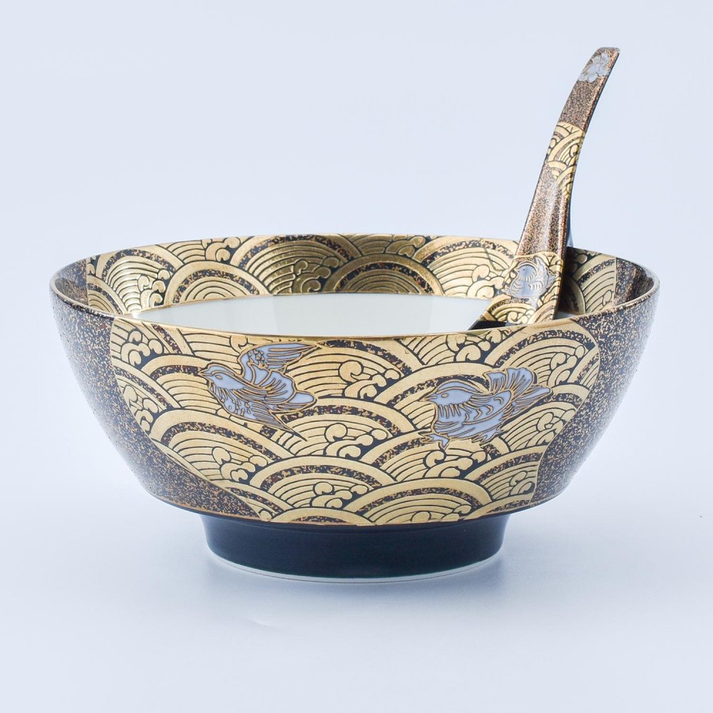 楽天市場】ラーメンどんぶり 究極のラーメン鉢 レンゲ付 ギフト 有田焼