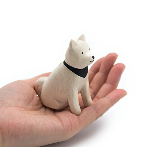 楽天市場】木彫りの置物 天然木 木彫り 置物 アニマル かわいい 犬