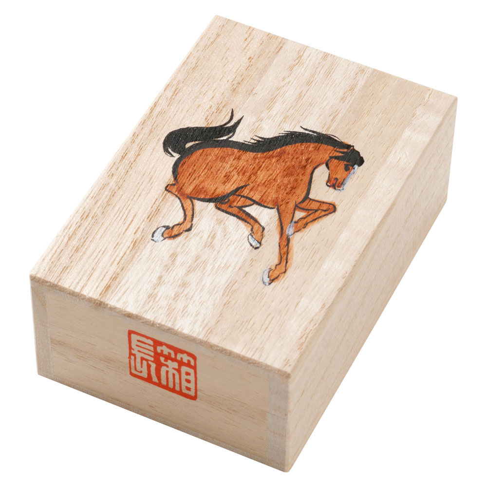 楽天市場】宝石・アクセサリー・へその緒入れ 干支：午（うま） 桐箱