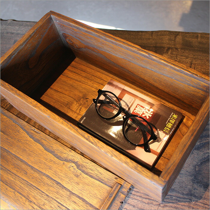 楽天市場】【1点モノ】古材 小さい アンティーク 木箱 ふた付き ウッド