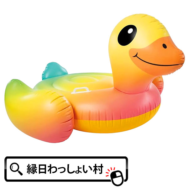 楽天市場】イエローダック ライドオン ボート フロート 浮き輪 うきわ