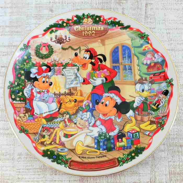 楽天市場】東京ディズニーランド 絵皿 1992年 ディズニー 通販 お土産