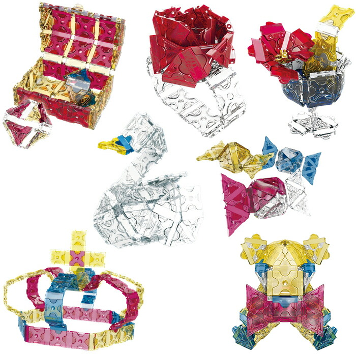 楽天市場】LaQ (ラキュー)クリスタル400（400pcs）【知育玩具 ブロック