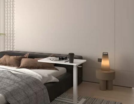 楽天市場】LokLok ガス式昇降テーブル 軽量 キャスター 移動簡単