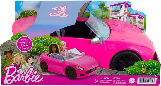 楽天市場】Barbie バービーコンバーチブル2シーター車、ローリング