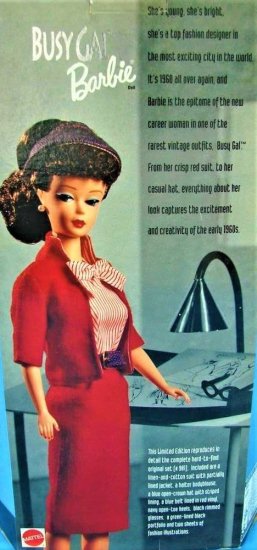 楽天市場】Barbie マテルビジーギャルバービー限定版1960再現