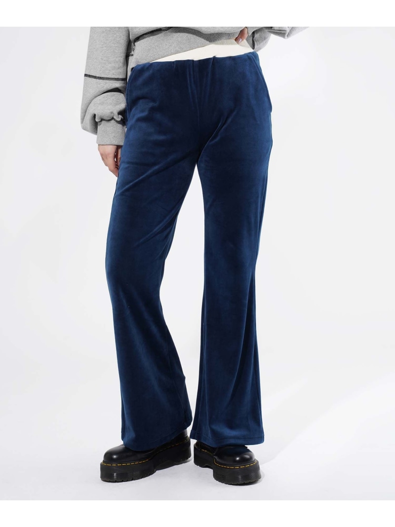 楽天市場】【SALE／50%OFF】VELOUR FLARE PANTS X-girl エックスガール