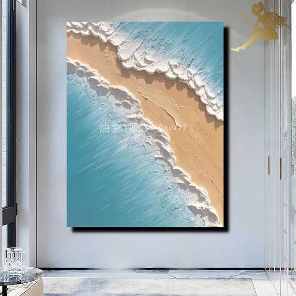 楽天市場】インテリアアート/絵画/壁掛け/手書き/油絵/風景画/絵