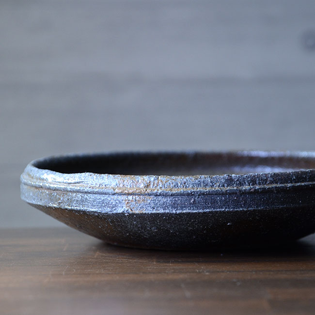 楽天市場】備前焼八寸鉢（CR-016） 作家「クリストファーレイヴェン