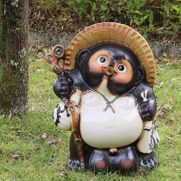 楽天市場】信楽焼 20号福狸 信楽焼きたぬき 縁起物のタヌキ 陶器タヌキ