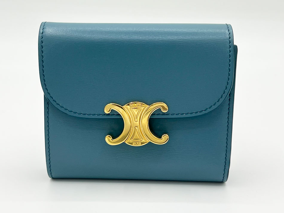 楽天市場】CELINE セリーヌ Small Flap Wallet スモール フラップ