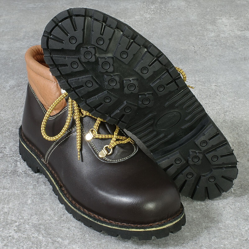 楽天市場】イタリア軍 EI レザー マウンテンブーツ 4カン ダーク