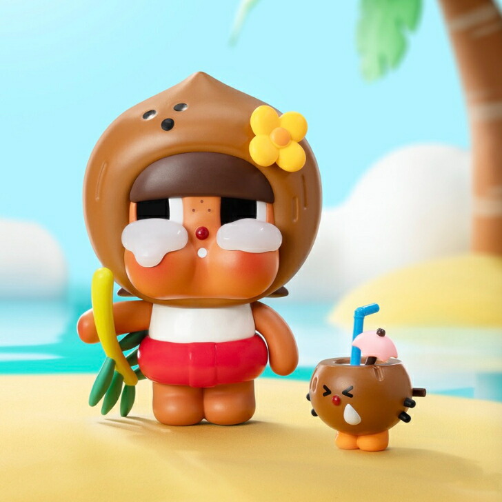楽天市場】【正規品保証】 Crybaby Coconut フィギュア ブラウン