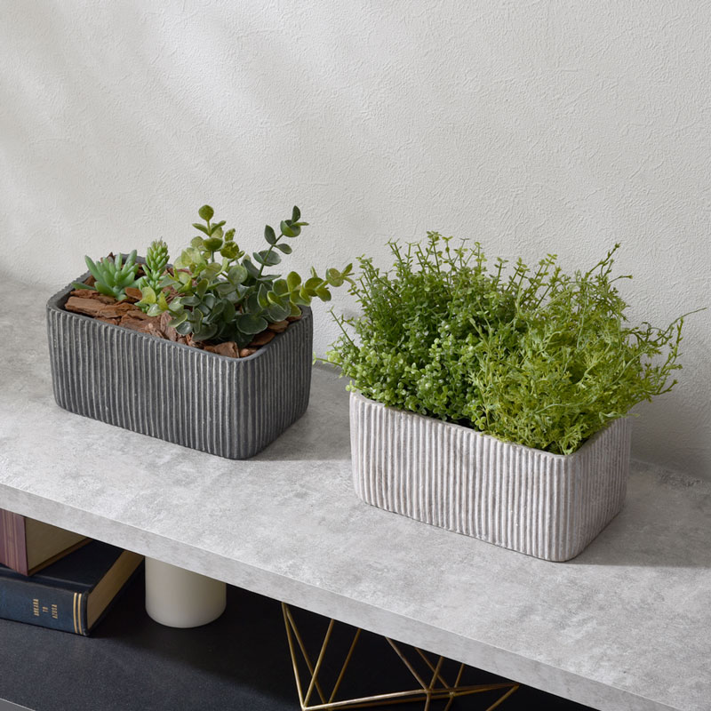 楽天市場】☆ポイント5倍☆植木鉢 おしゃれ アンティーク セメント