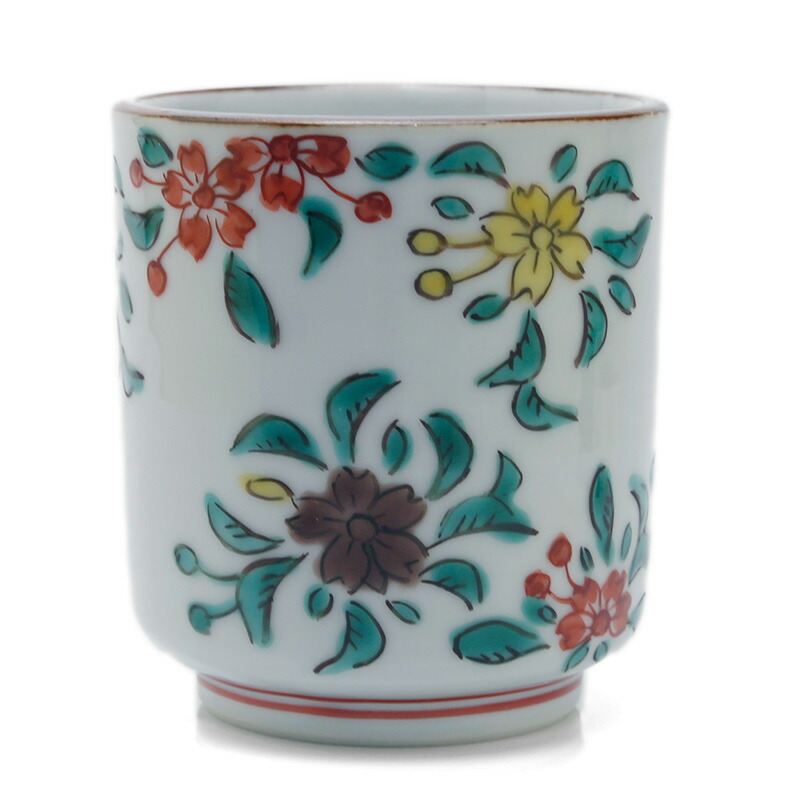 楽天市場】九谷焼：色絵桜絵湯呑・須田菁華《湯呑・7.0cm》 : 和食器の