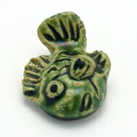 楽天市場】織部焼：織部魚箸置・5個1組・長森慶《箸置き》 : 和食器の