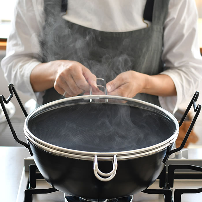 楽天市場】＼楽天1位／【レビュー特典付】ラバーゼ 揚げ鍋 28cm 3点