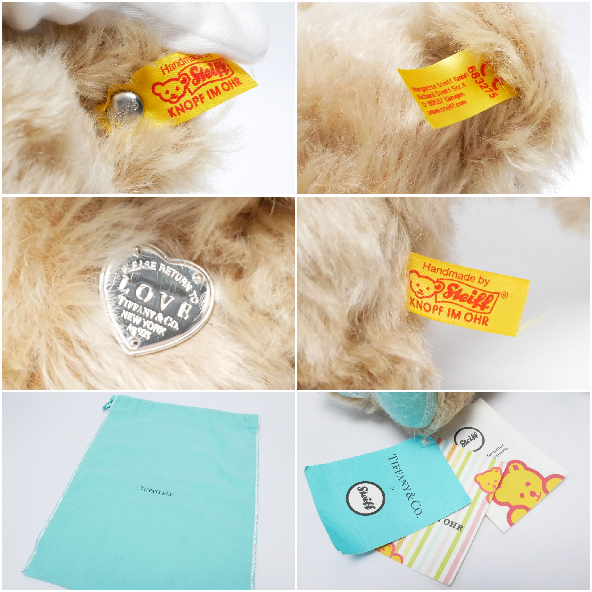 楽天市場】【中古】【非常に良い】 TIFFANY&Co. ティファニー Steiff