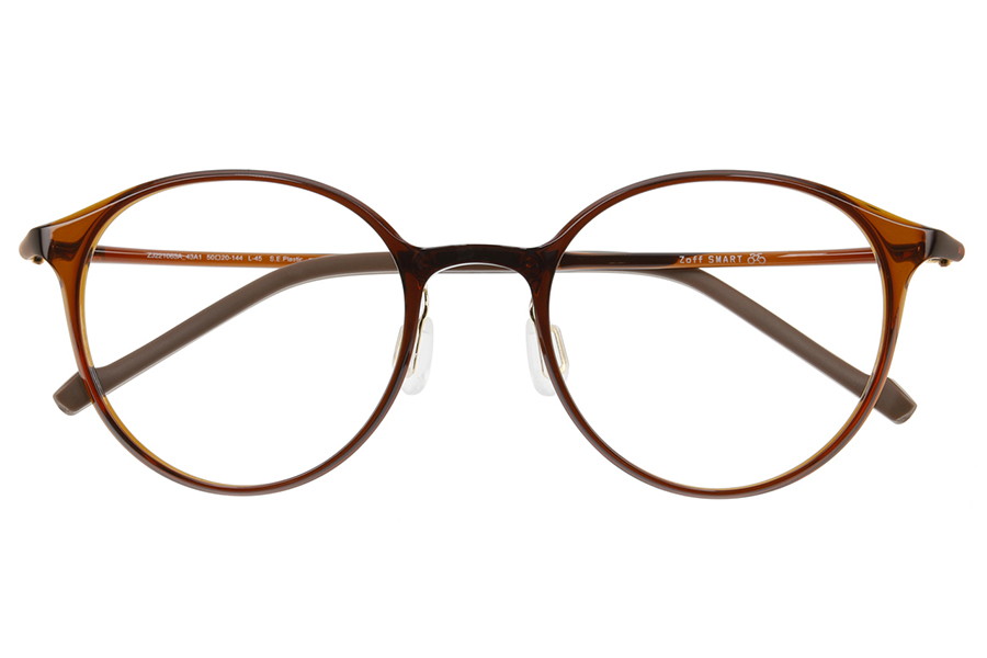 楽天市場】|ボストン型 めがね（ブラウン） Zoff SMART Skinny（ゾフ