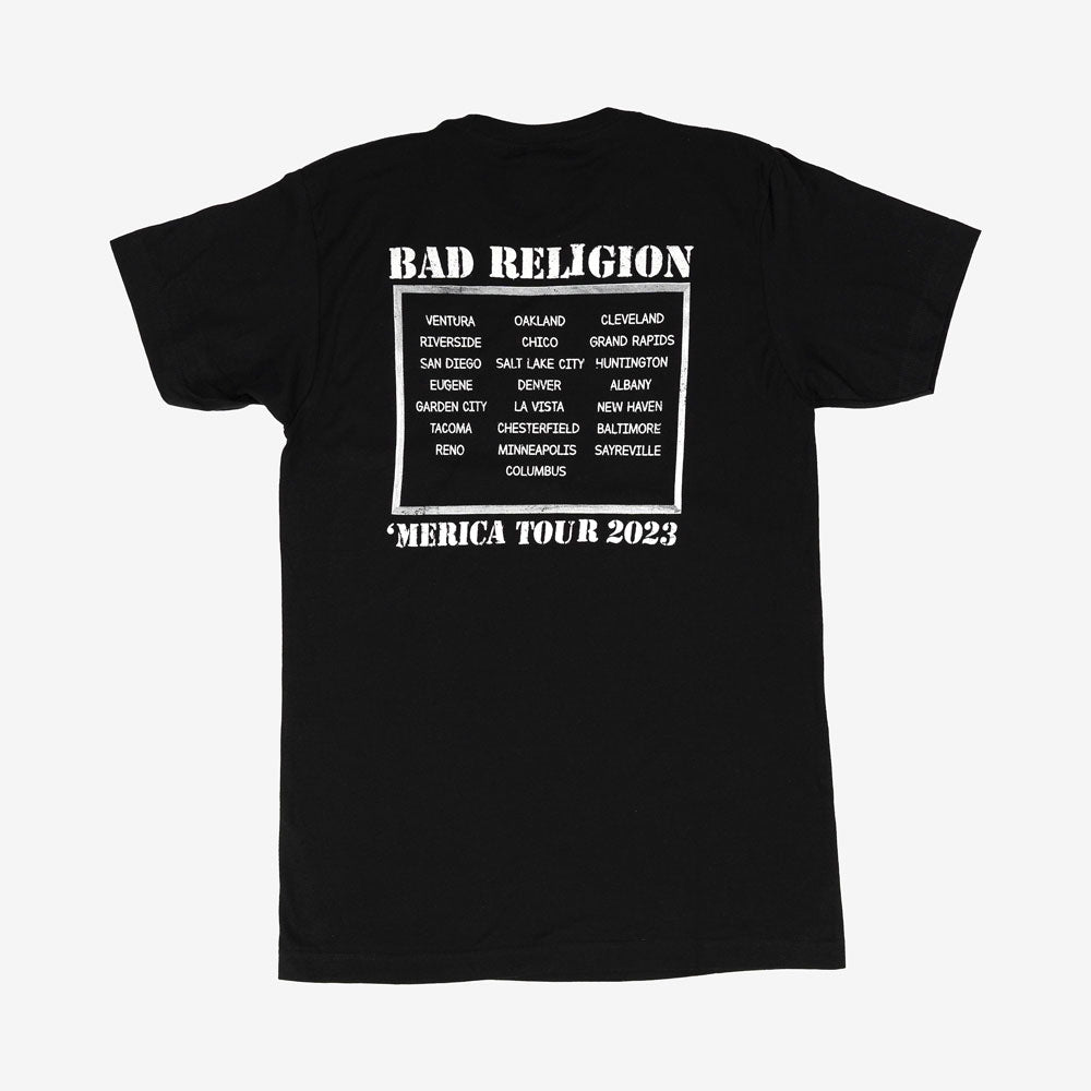 Bad Religion - Teaching in USA Tour Tee | Official TSURT Merch