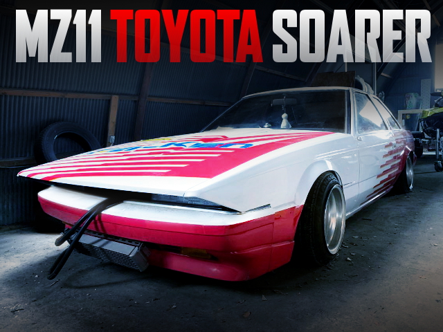 ロングノーズ化!ファルケンカラーリング!街道レーサー!MZ11型トヨタ