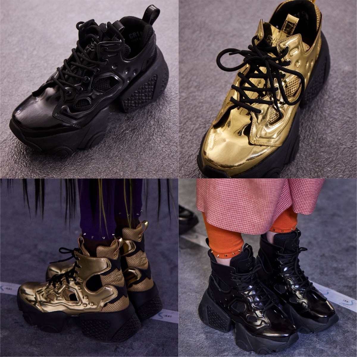 noir kei ninomiya x Reebok Instapump Fury Mid & Highが国内2025年