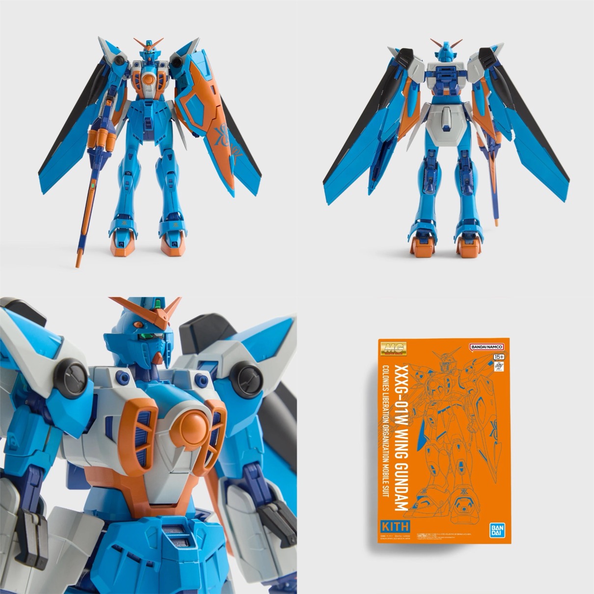 Kith for GUNPLA コラボガンプラが国内2月18日より日本限定で抽選販売