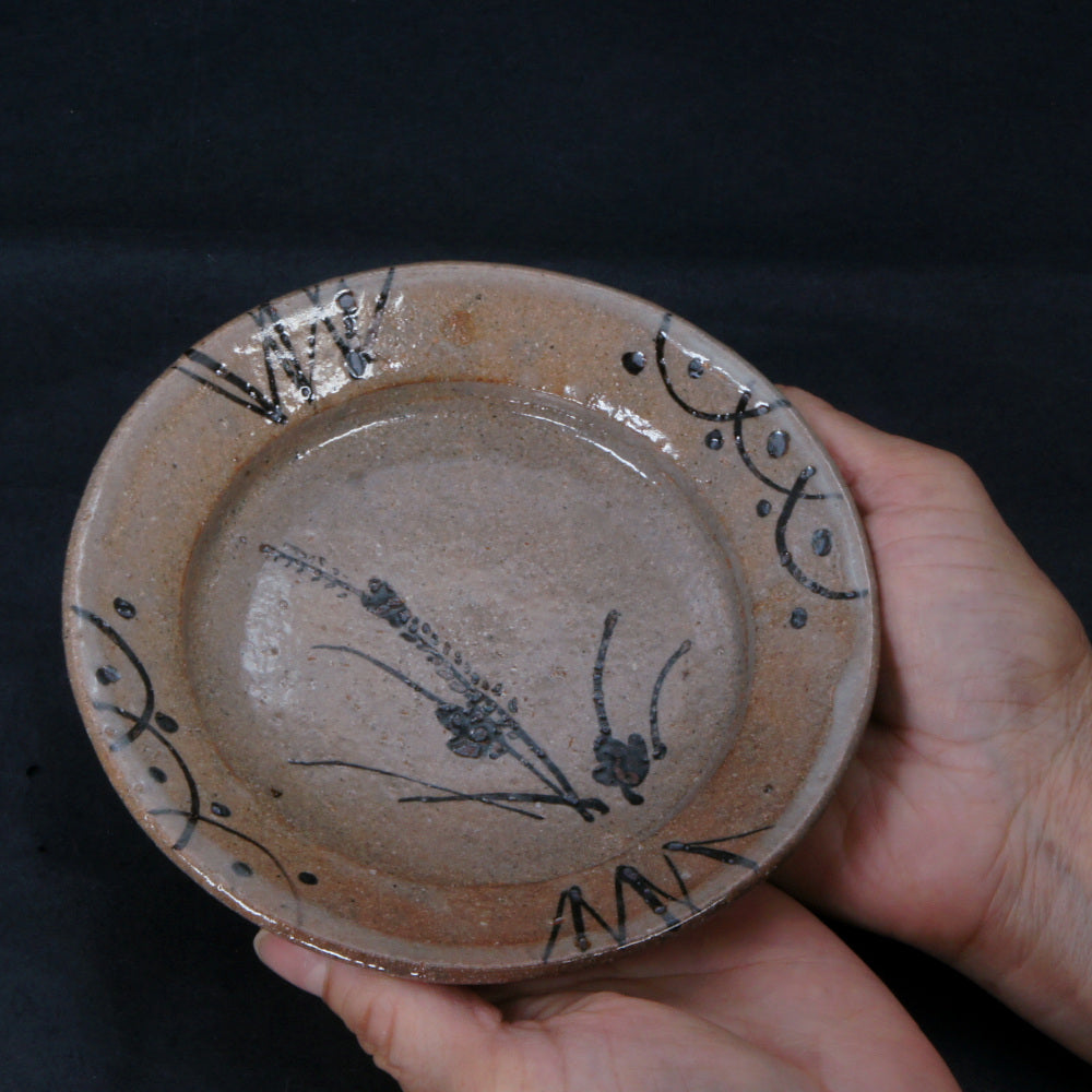 絵唐津小皿 T99 水上敬海作