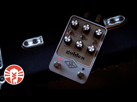 UA Golden Reverberator - Universal Audio Reverb Pedal - Golden