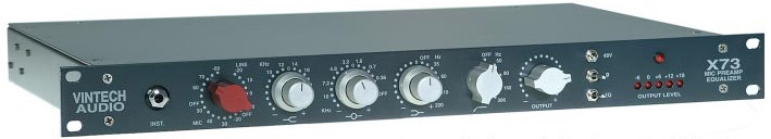 Vintech X73 Microphone Preamp/EQ - Vintage King
