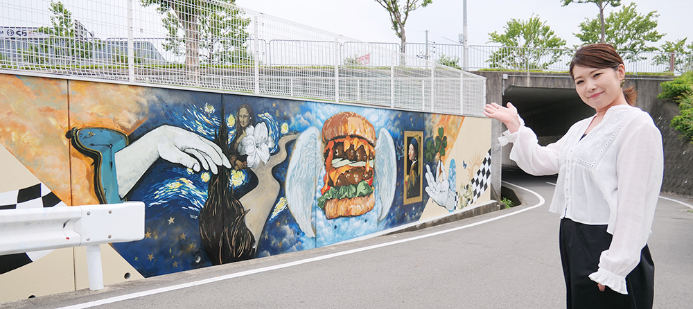 遊び心ある壁画が話題 備前のアートプロジェクト | わかやま新報