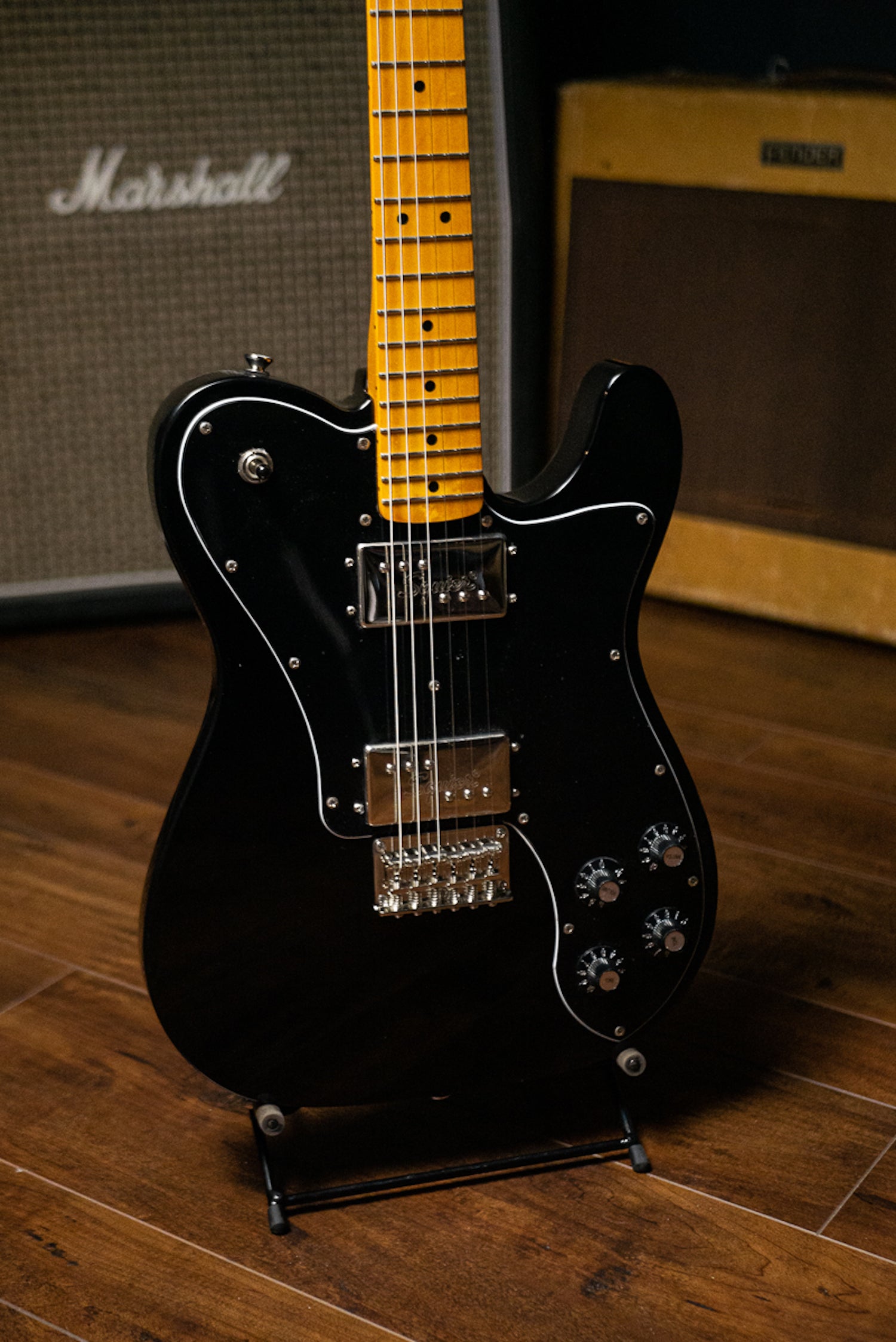 Squier Classic Vibe '70s Telecaster Deluxe Electric Guitar - Black