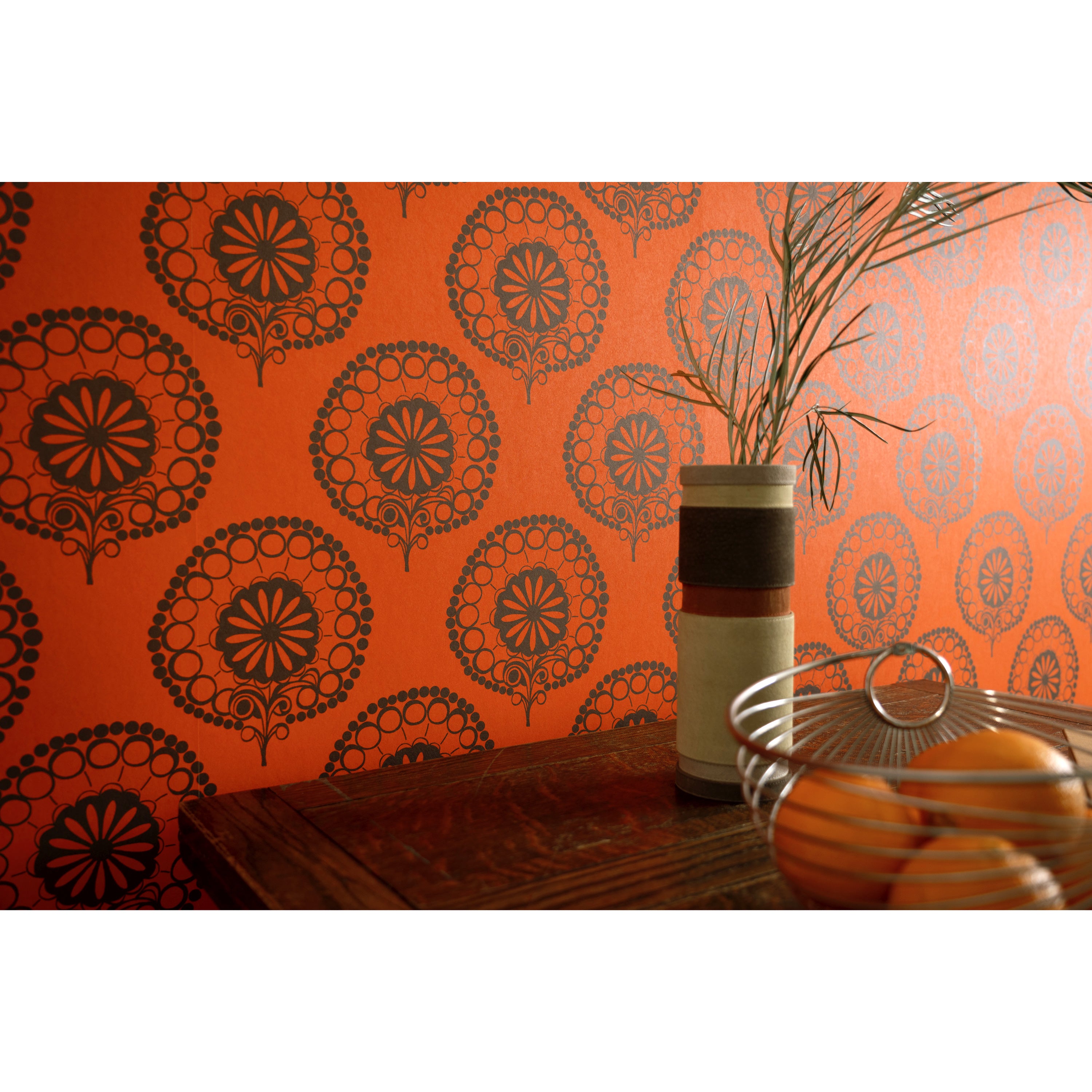 Texdecor CASAMANCE / 200408 HER ORANGE (UTOPIA4) | 輸入壁紙専門店