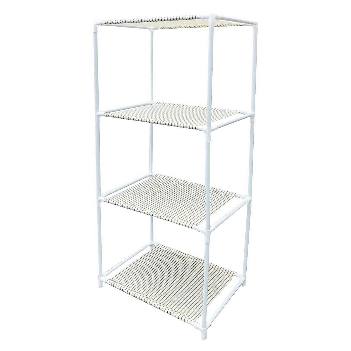 まとめ買い】スチールラック 収納棚 3段パイプ収納ラック 約94×42×28cm