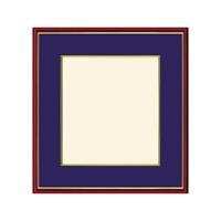 色紙額 春慶 エンジ （4152） | 谷口松雄堂