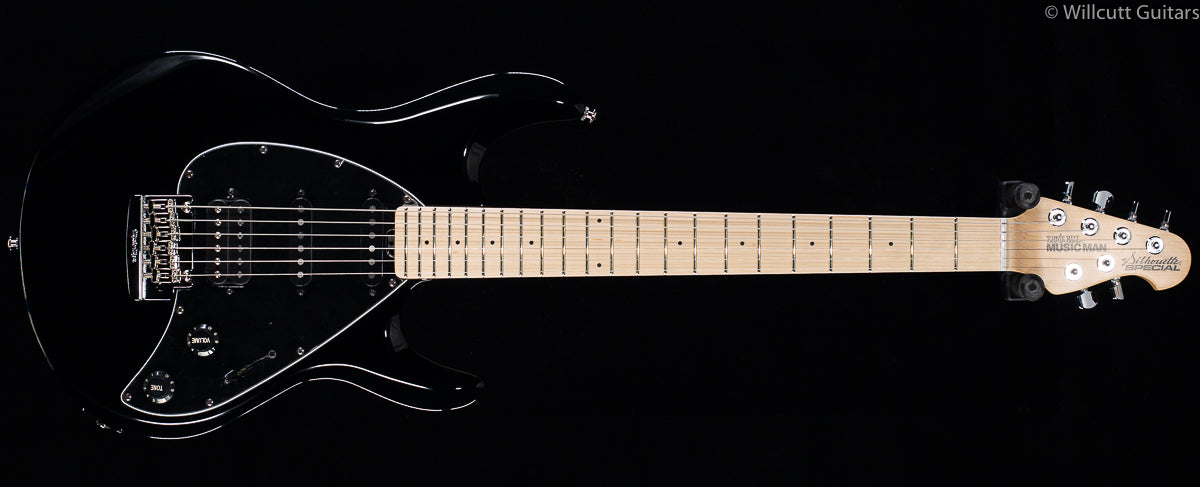 Ernie Ball Music Man Silhouette Special HSS Black Maple - Willcutt
