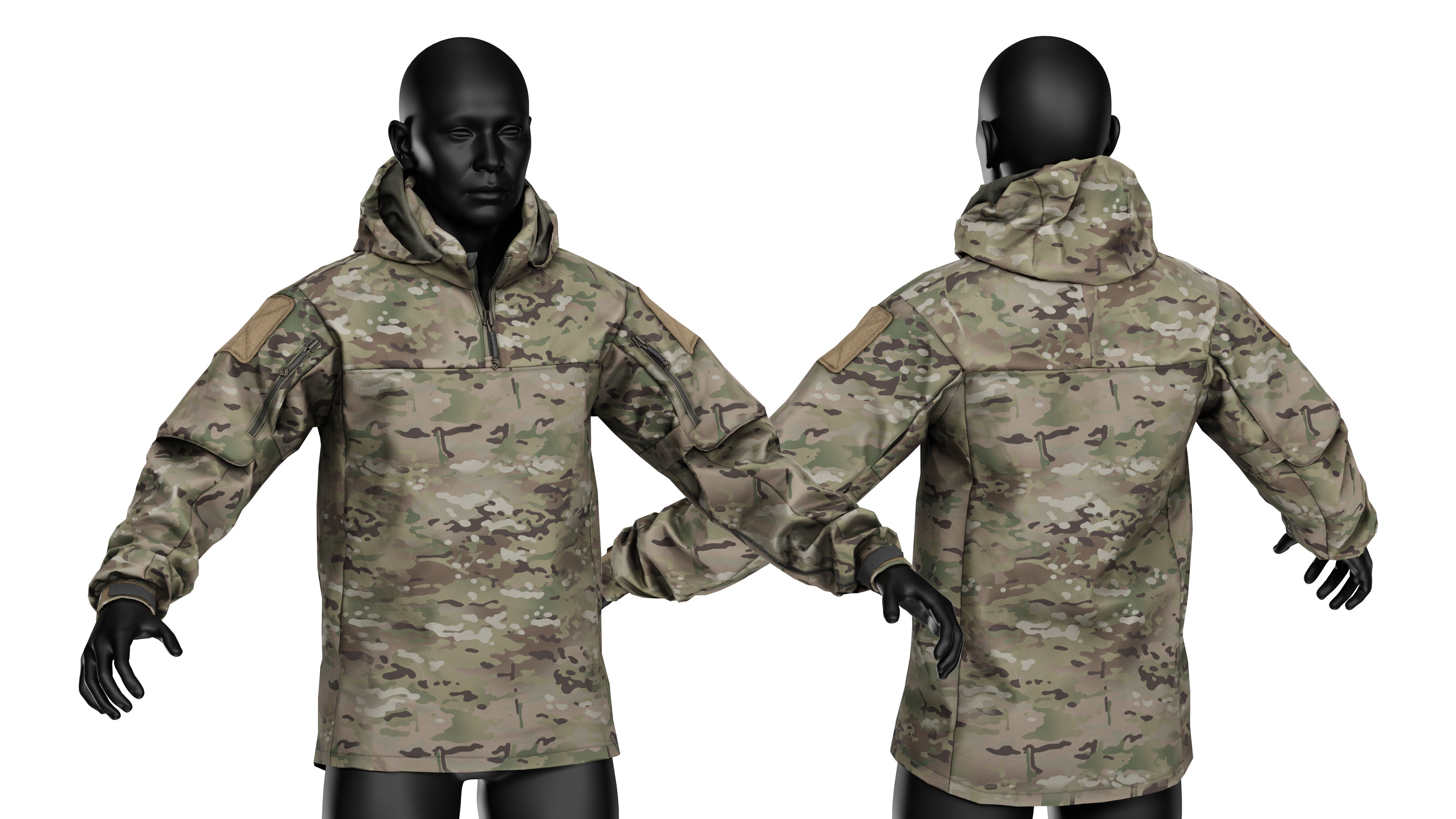 ARCTERYX LEAF GRYPHON JACKET - Low Poly 3D Model | Game-Ready