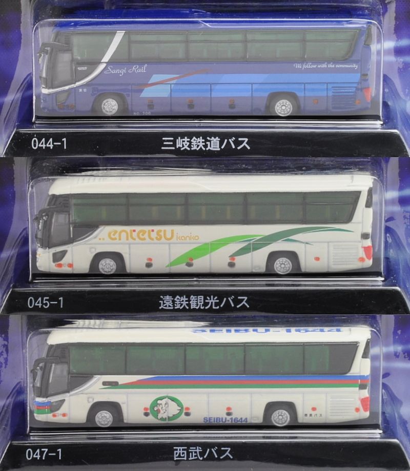 ダイキャストバスシリーズ アソートN (6台セット) (ミニカー) - ホビー